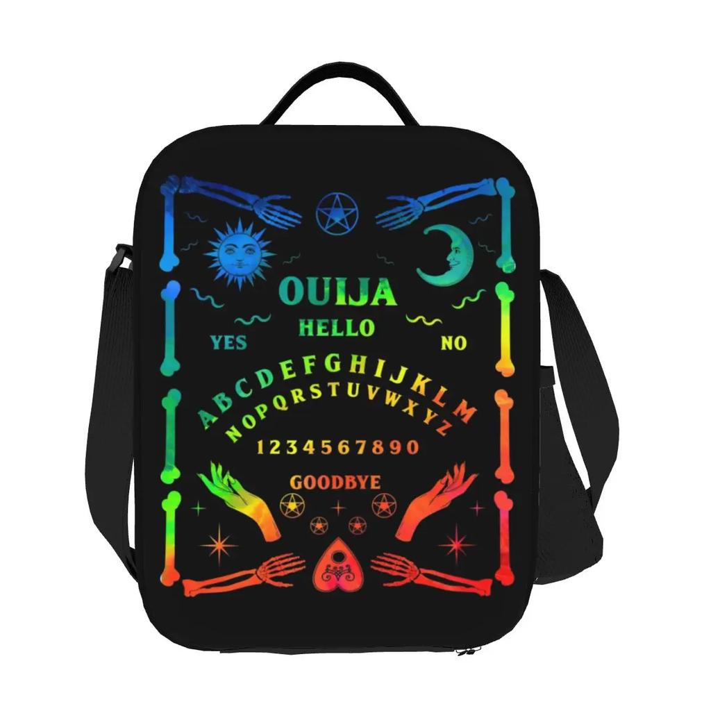 Death Moth Insulated Lunch Bags for School  Occult Waterproof Cooler Thermal Bento Box Women Kids