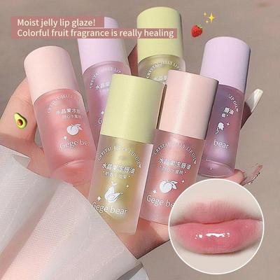 Crystal Jelly Lip Oil Moisturizing Lip Balm Moisturizing And Fading Lip Lines