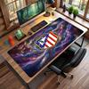 Tappetino Mouse Grande Stampato Atletico Madrid, Tappetino da Scrivania Morbido in Gomma Antiscivolo per Gaming, Decorazione per Ufficio, Laptop, Computer
