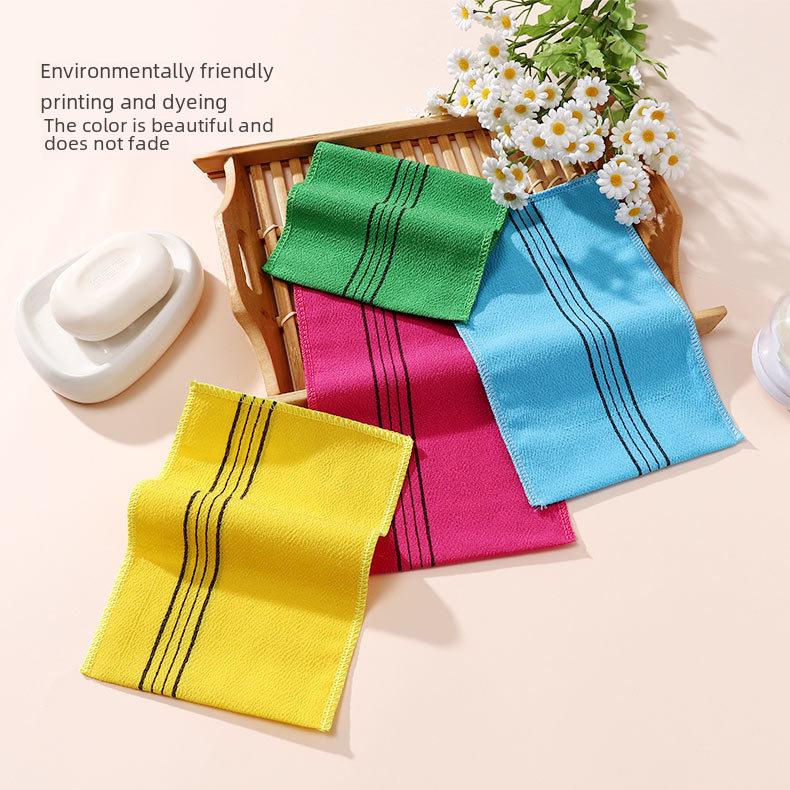 Korean Disposable Coarse Sand Bath Towel for Decontamination