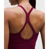 Lululemon Get Low CrossBaCk Training Tank Top  Light Support  B C Cup Berry rumBle BlaCk Plum