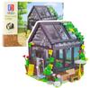 Plastic Construction Set Lean Toys Greenhouse Garden House, 588 Parts