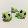 3D Printed Gecko Frog Figurine Movable Joints Big Eyes Frog Figure Articulated Animal Model Fidget Toy Desktop Decoration Ornament