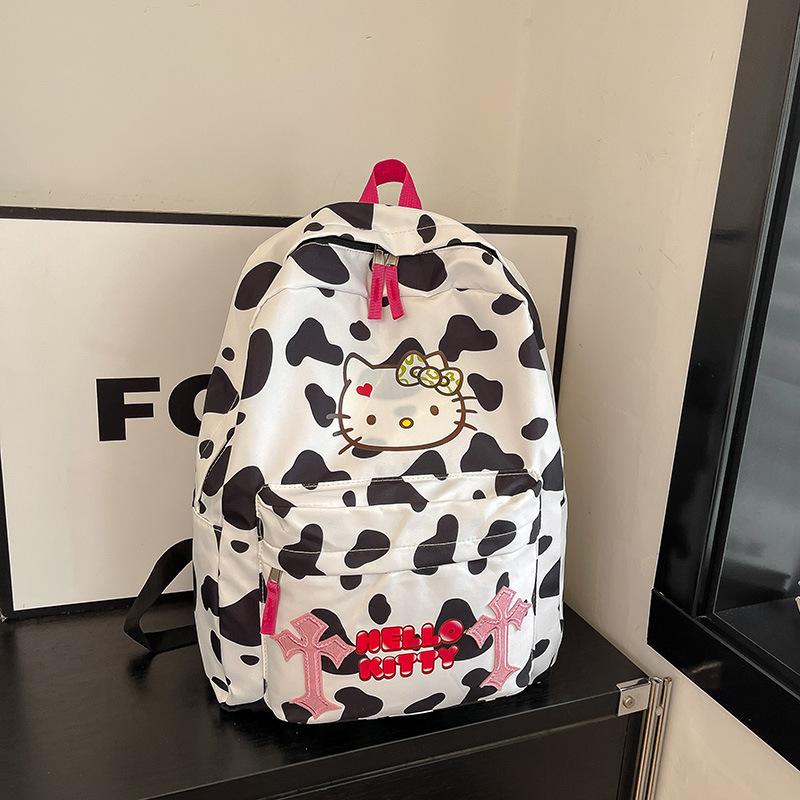 Schoolbag cartoon cute casual backpack wholesale Japanese and Korean middle school student schoolbag female large capacity fashionable pink soft girl