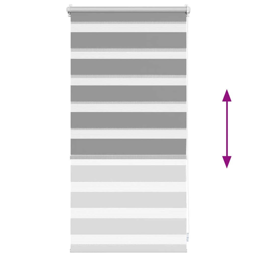 Tenda a rullo Zebra (40 X 100 Cm) Grigia