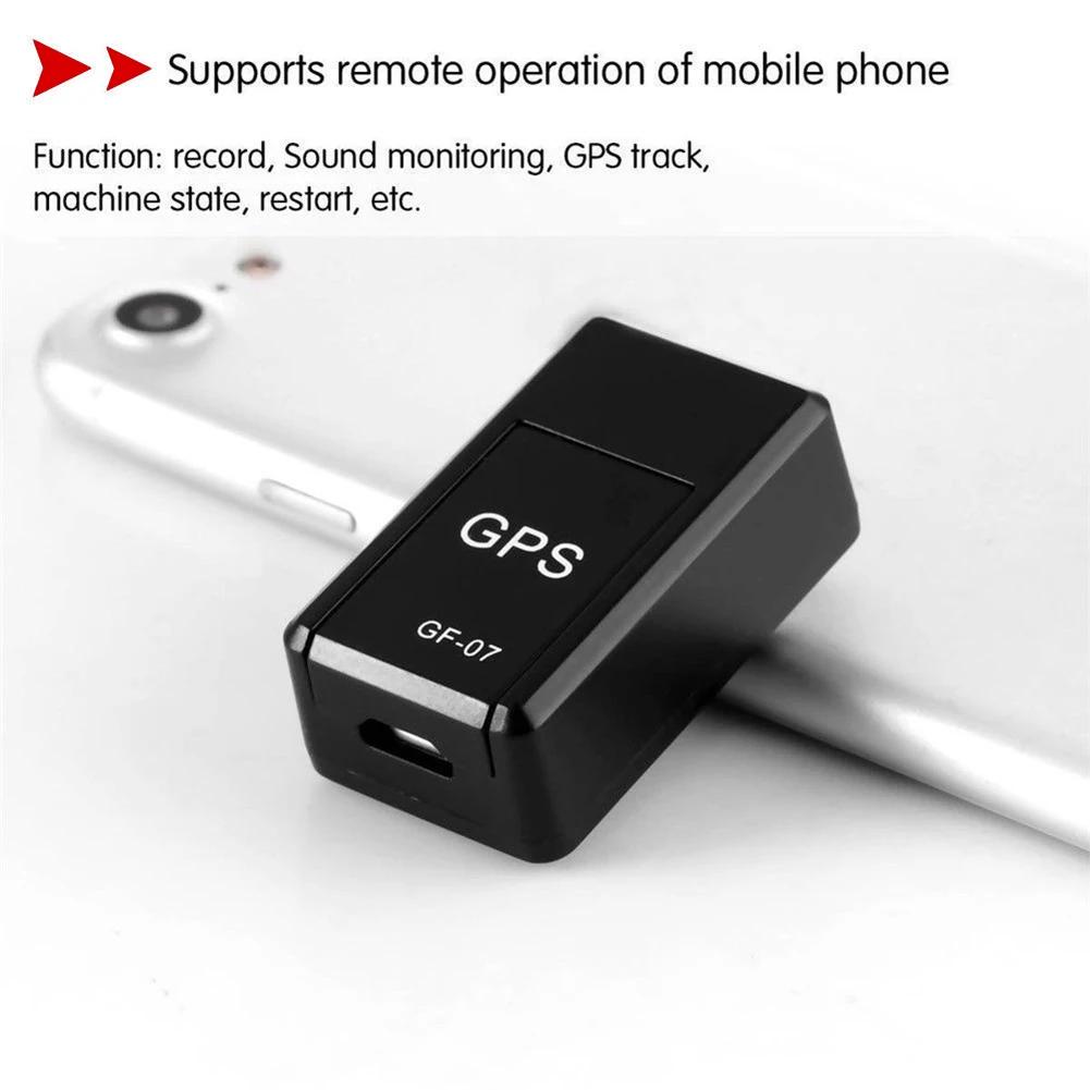 GF07 Magnetic Mini Car Tracker GPS Real Time Tracking Locator Device Magnetic GPS Tracker Real-time Vehicle Locator Pet Tracker