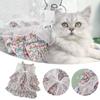 Princess Style Pet Floral Skirt Mesh Skirt Dog Dresses Cute Cat Dress  Dog Cat