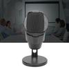 USB Condenser Microphone Cardioid PC Condenser Mic with RGB Light for Gaming Studio Recording Live Streaming