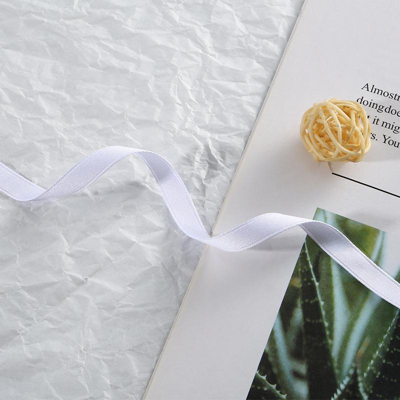 Double-Sided Matte Webbing Thickened Polyester-Cotton Jewelry Trophy Decorative Accessories Bow Colored Ribbon