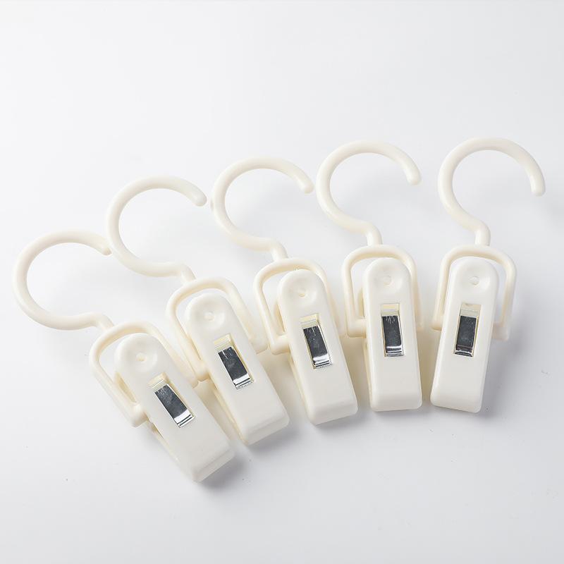 Hook-equipped Multi-functional Clip, Hat Storage Clip, Pants Clip, Home Traceless Clip, Sock Drying Clip, Windbreaker Clip