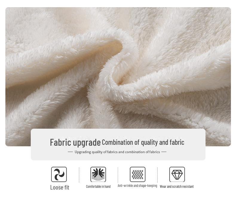 Herren Winter Lammfleecejacke - Locker, Verdickt, Plus Samt, Warmer Baumwollmantel für Paare