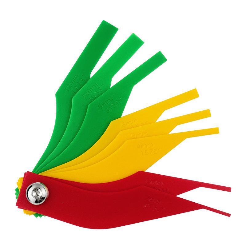 Car Brake Pad Thickness Gauge and Feeler Tester for Auto Maintenance