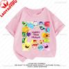 Camiseta Happy Tree Friends Estilo Kawaii Lindo Abrazos Dibujos Animados Gráfico Manga Corta Camiseta Oversize Casual Divertido Ropa Y2k