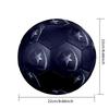 Botafogo FR Soccer Ball, colorful, suitable for all ages, machine-stitched, PVC material, competition grade, durable and high bounce