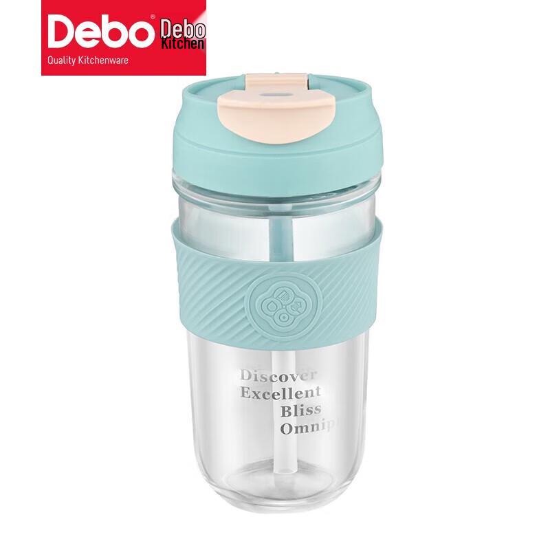 Debo Adora Frosted Double-Layer Tempered Glass Coffee Cup