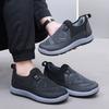 Altes Peking Winter Herren Samt verdickt warme Papa Baumwollschuhe rutschfest und verschleißfest lässige Mittelalter und ältere Sportschuhe Anpassung