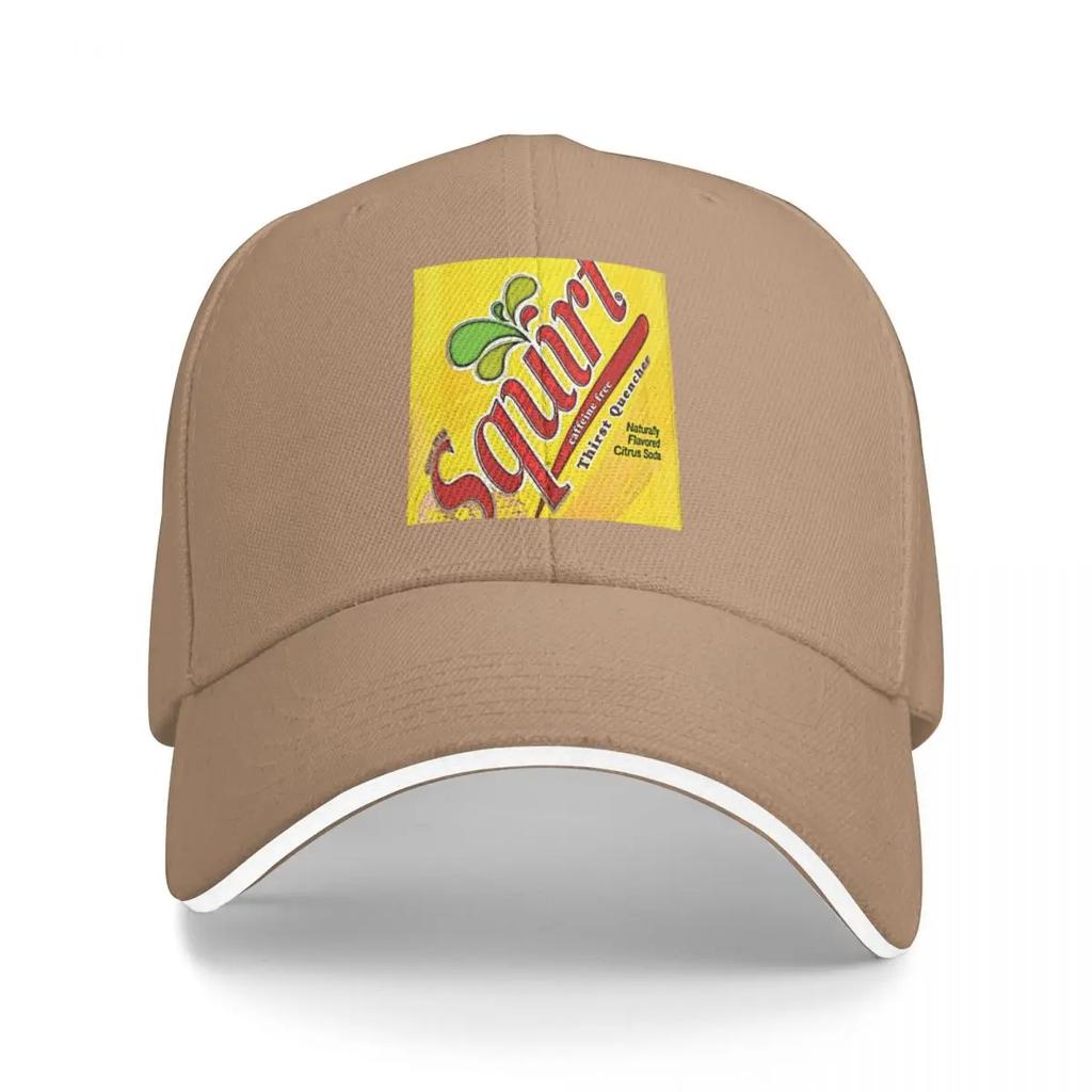 Squirt Soda Baseball Cap Hat Man Luxury Golf  Sun  For Children Female Mens