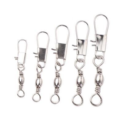 High Strength Fishing Connector Pin Rolling Swivel Snap Swivel Fishing  Carp Lure