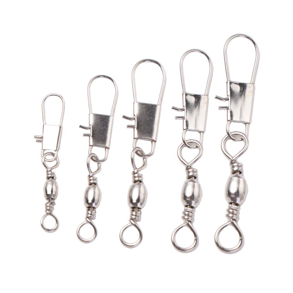 Stainless Steel Fishing Connector Pin High Strength Snap Swivel Fishing Fishing Tackle