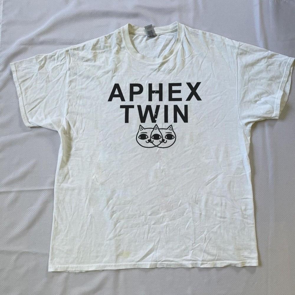 

Retro Vintage aphex twin visited japan TShirt 2sided S5XL Unisex T-Shirt XXXL