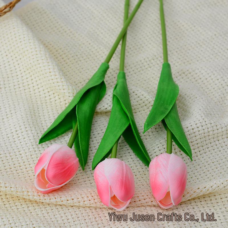 Tulip Artificial Flowers for Home Decor and Wedding Bouquets
