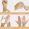 Wrist And Thumb Support Braces, 1 Pair Breathable Thumb Compression Arthritis Gloves With Gel Thumb Injury Pads For Thumb Pain Relief From Sprains, Te