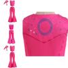 Nuovo Set Costume Cosplay Barbie Per Bambine Stile Principessa Carino Stampato E Multicolore
