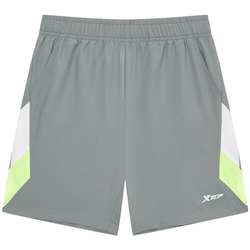 XTEP Boys Breathable Quick-Dry Color-Block Shorts 170