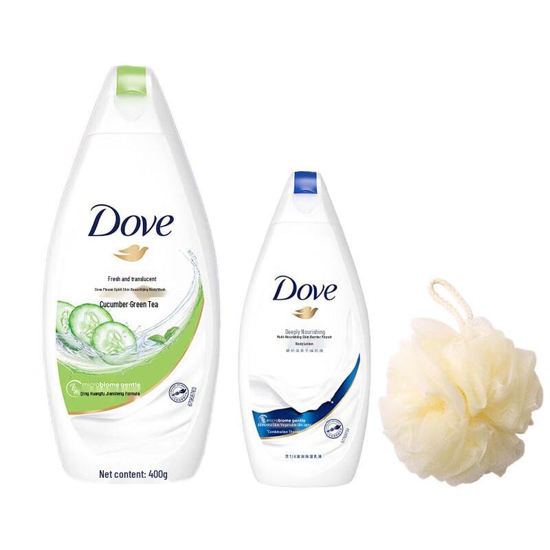 Dove Refreshing & Hydrating Shower Gel Bundle