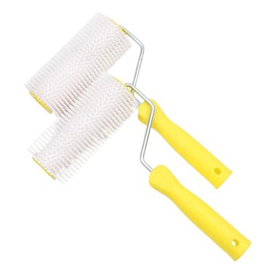 Defoaming Roller Anti-bubble Self-Leveling Floor Finish Tool Construction Needle-Punch Design Ergonomic Handle Floor Roller