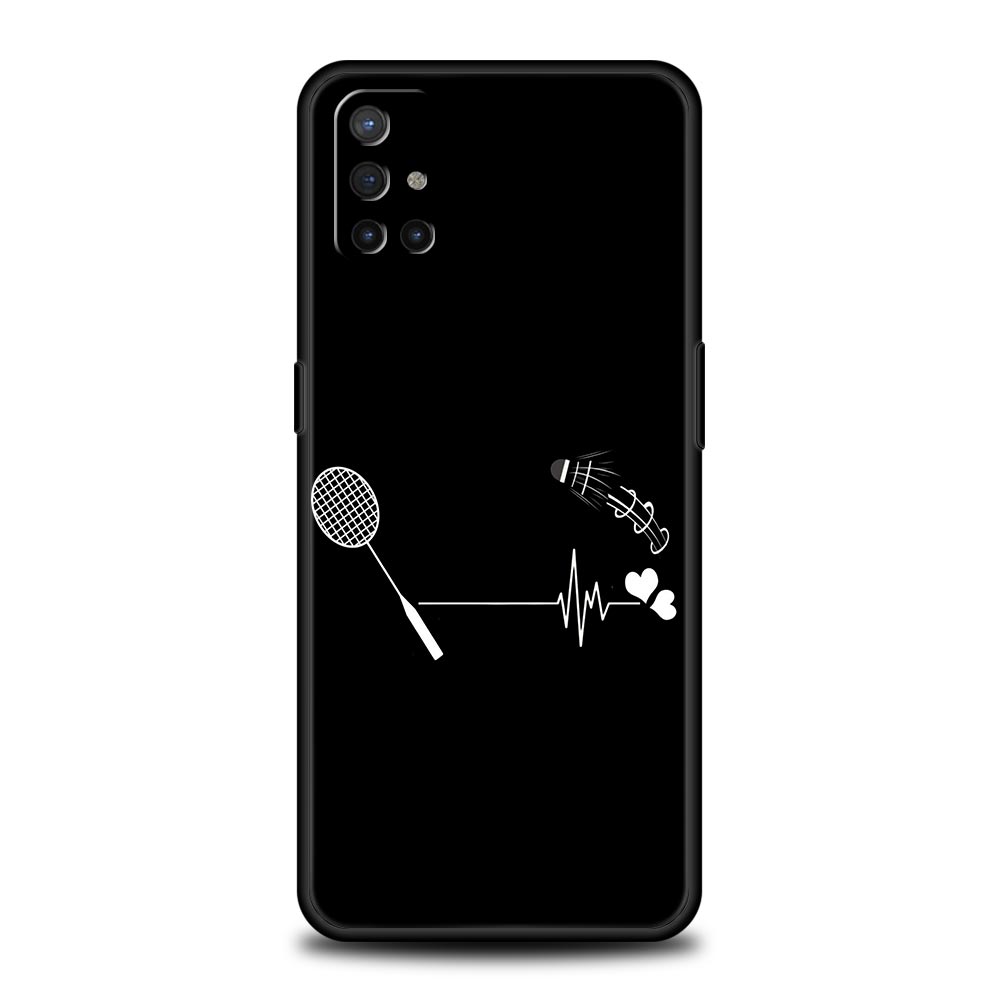 Phone Case For OnePlus 15 13 12 11 10 9 8 7T Pro 13T 13R 12R 10R 9RT 8T Nord 2T CE 2 3 5G Lite Soft Cover Badminton