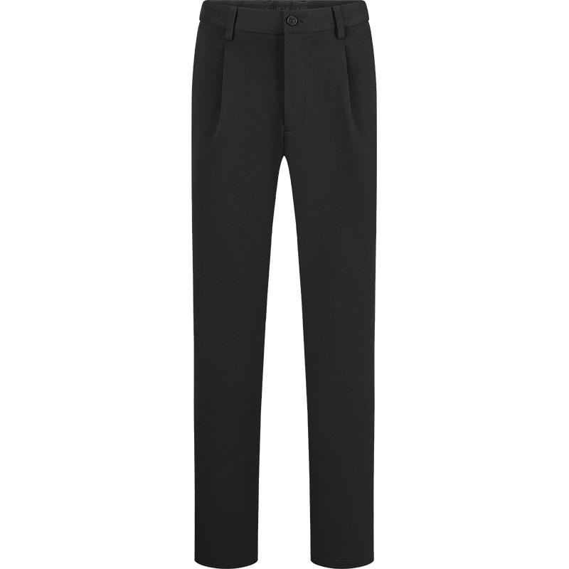 

Qipai Men s Brushed Stretch Tapered Cropped Casual Pants 30