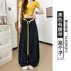 Navy Blue Balloon Pants Women's New Summer Great-looking Pants Spring and Autumn Small Loose Casual Sweatpants