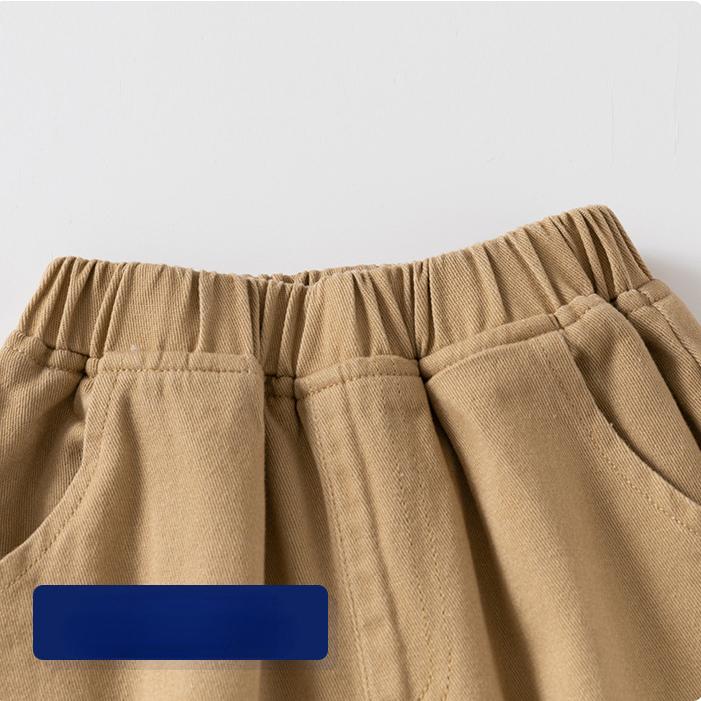 Frühling Neue Kindermode und Freizeithosen Jungenhosen Baby Label Mode Lässige Kinderhosen