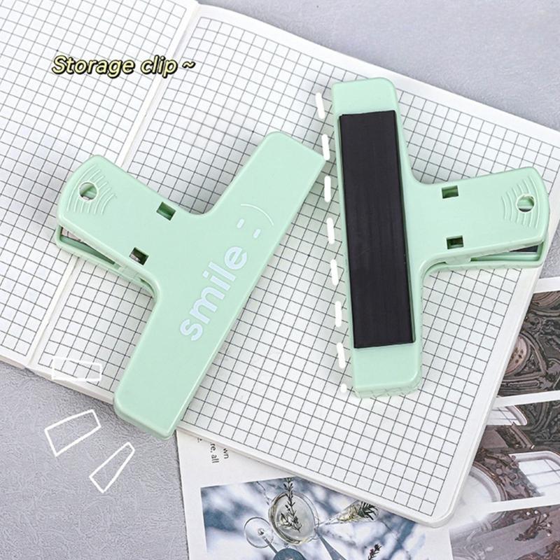 Magnetic Paper Clamp Fridge Magnetic Clip Magnetic Memo Note Clip for Refrigerator Whiteboard Magnetic Document Clip