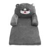 Kinder 2 in 1 Flip Open Leichte Lounging Sofa Ausziehbare Schlafcouch Cartoon Faltbare Kinder Sofa