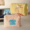 Large Capacity Makeup Bag Portable Cute Cartoon Dog Storage Bag Multi-functional Cosmetic Bag Travel Storage Pouch for Women