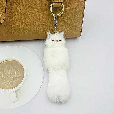 Schmuck Niedlicher Plüsch Kleiner Fuchs Schlüsselanhänger Frau Taschenanhänger Kreatives Geschenk Ornamente Schlüsselanhänger