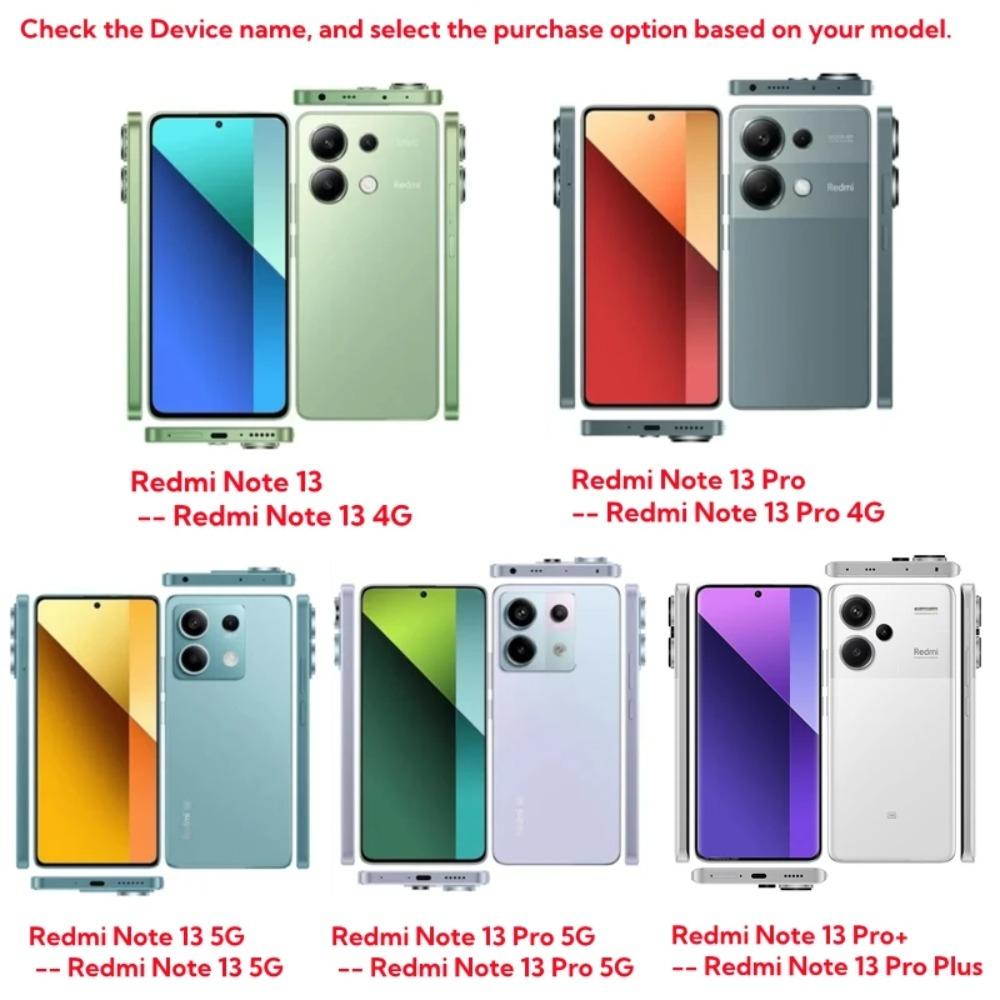 Armor Case for Xiaomi Redmi Note 13 Pro 5G Note 13 Pro+ Plus Protective Cover Ring Magnetic Holder Stand Business Full Protection