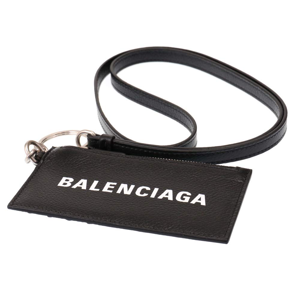 CASH CARD KEY STRAP Neck Strap with Key Pouch Card Holder Black 594548 1IZI3 1090 [Balenciaga] & [Item]