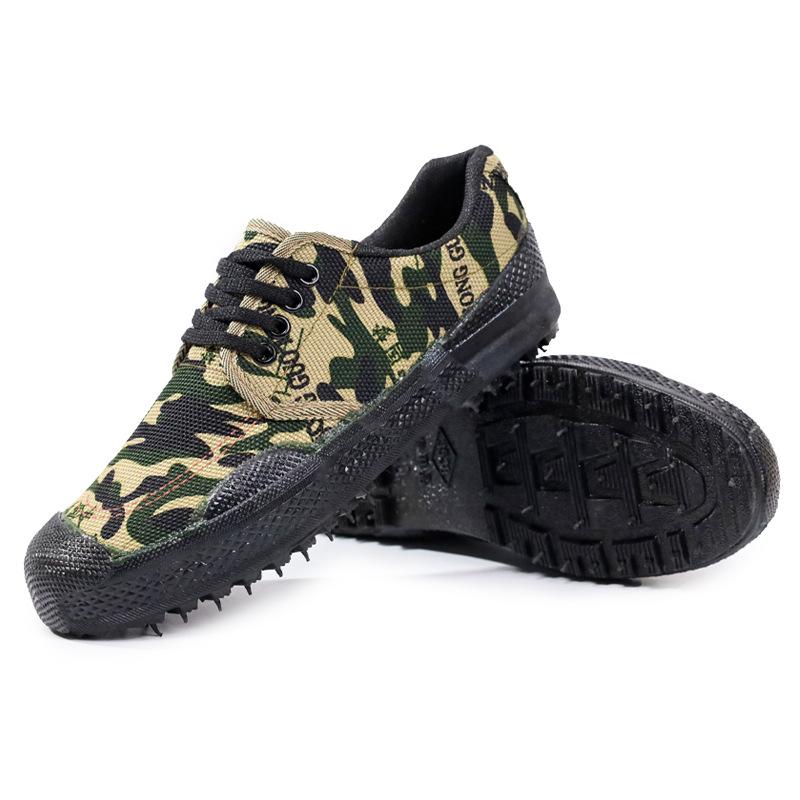 Liberation shoes, breathable military training shoes, training shoes, migrant labor insurance shoes, rubber shoes, farmland work camouflage sub