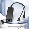 Kleiner USB C POE Splitter USB C 5V Aktiver PoE zu USB C Adapter, 48V Eingang zu 5V Ausgang für Überwachungskameras