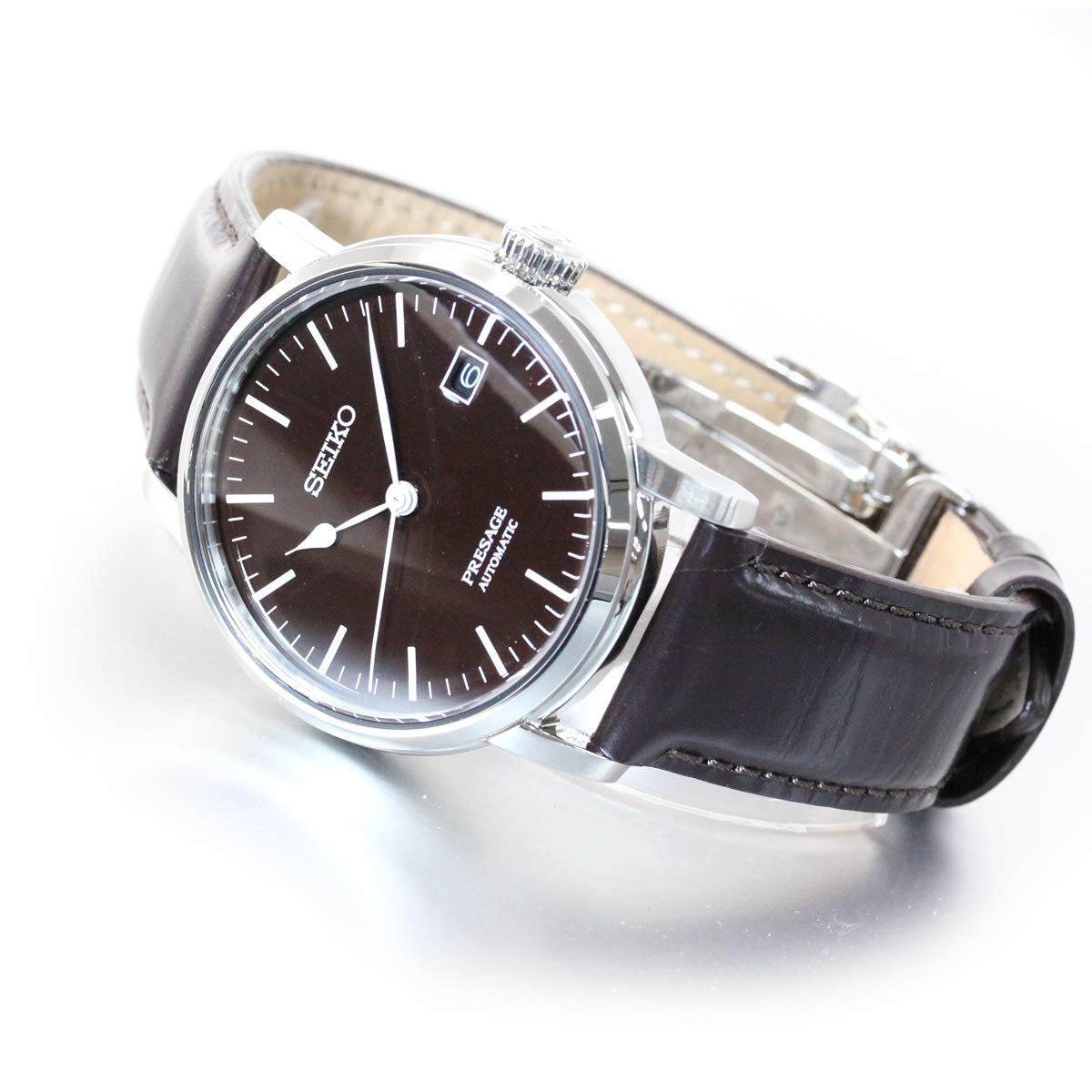 

SEIKO PRESAGE Automatic Mechanical Core Shop Exclusive Distribution Limited Model Watch Prestige Line Riki Design Enamel Dial SARX067 [Seiko] Men s