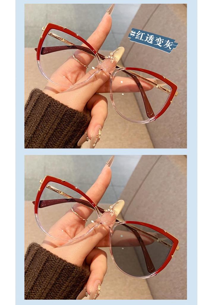 2025 Ultra-Light Cat-Eye Glasses: Natural Look, Versatile for Myopia, Women's Prescription & Non-Prescription Frames