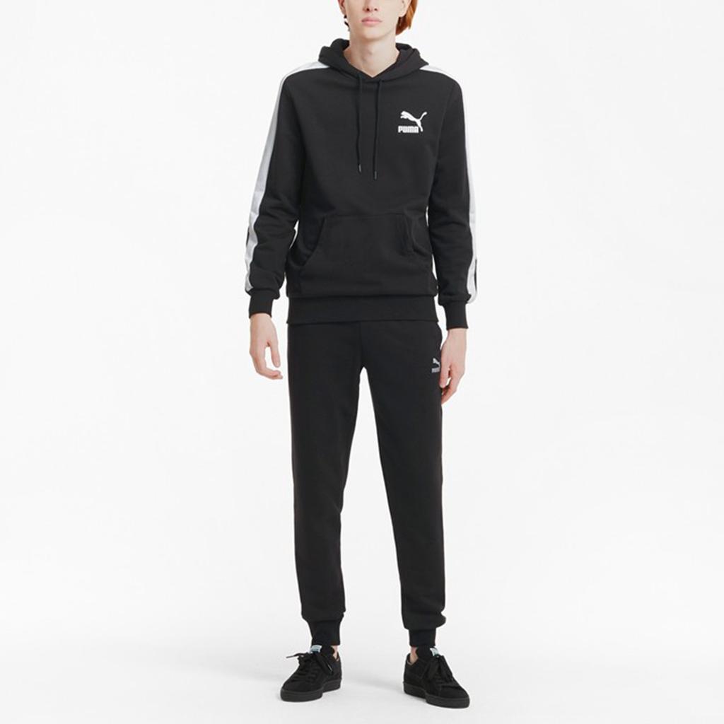 Puma Classics Casual Breathable Drawstring Trousers Men Bottoms Black 531375-01