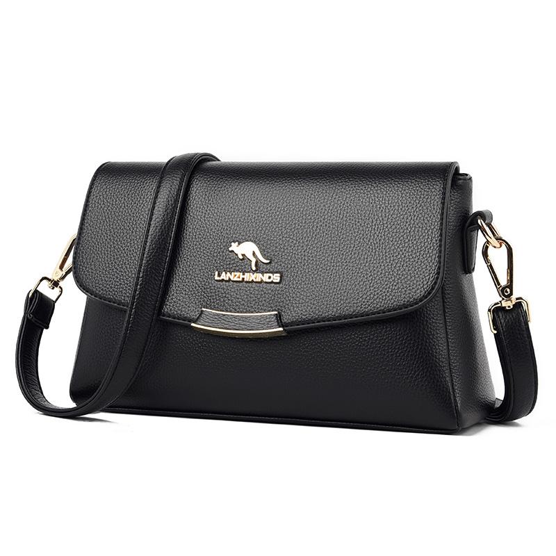 Značková kabelka taška dámská trendová vysoce kvalitní kožená přes rameno dámská messenger