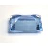 Natürlicher Himmelblauer Aquamarin Baguette 10-12 Karat Atemberaubender Loser Edelstein