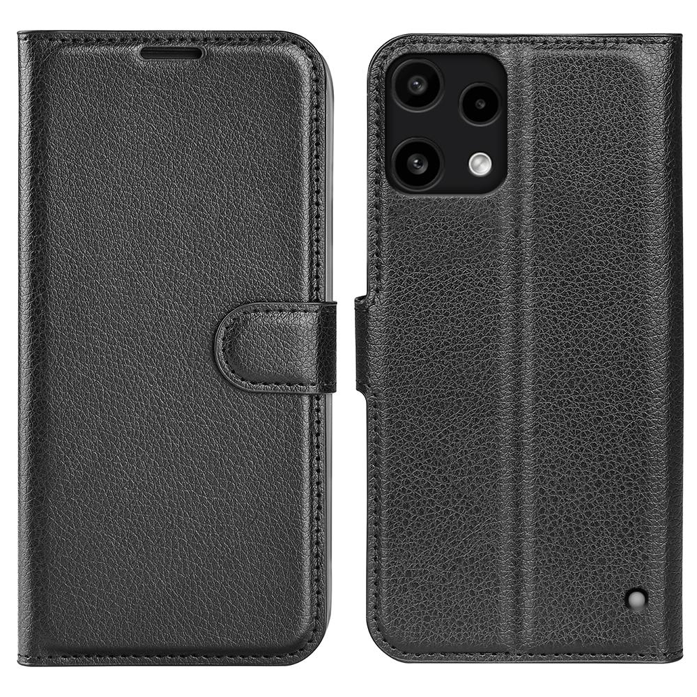 For Nothing Phone (3a) Lite 5G Case Wallet Stand Litchi Texture Shockproof Leather Phone Cover