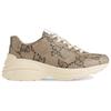 Gucci Wmns 100 Rhyton Sneaker 'Beige Monogram' Women's 680915 UMO00 9742