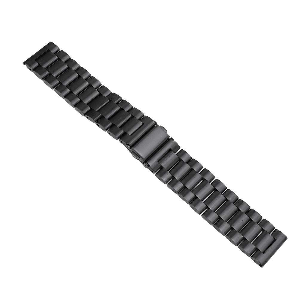 Cinturino per Orologio in Acciaio Inossidabile 3 Maglie a Sgancio Rapido Cinturino di Ricambio per Orologio per Gear S3S2